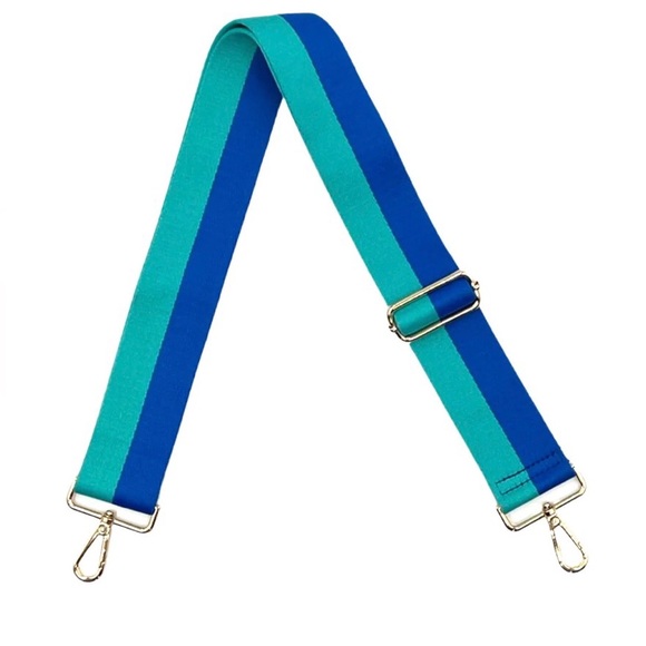 AhDorned Messenger Crossbody Bag in Royal Blue With Adjustable Guitar Strap - Picture 14 of 14